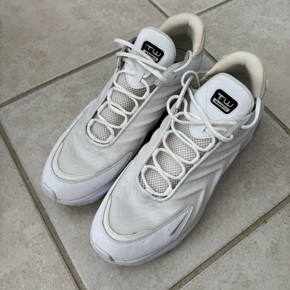 Nike Air Max TW White Men's Size 14 DQ3984-102 Running Shoes Sneakers